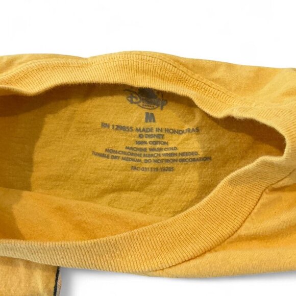 Disney World yellow vintage inspired T-shirt size Medium - Picture 3 of 3